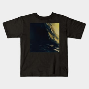 Deep shadow minimalist abstract Kids T-Shirt